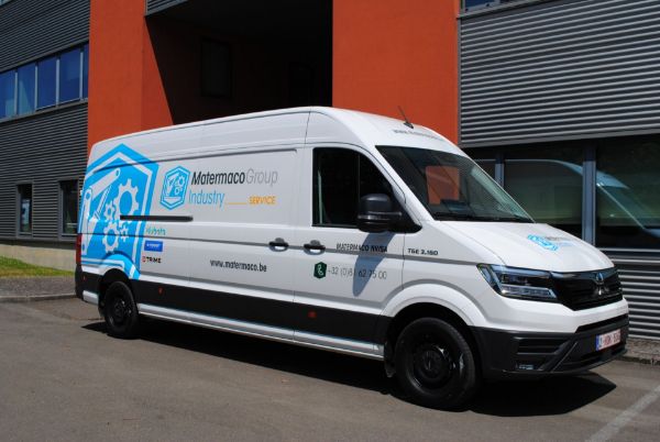 Nieuwe service-van voor Matermaco Industry