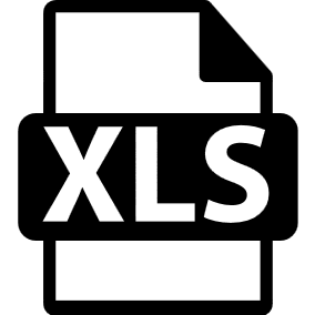 Product Specifications XLS