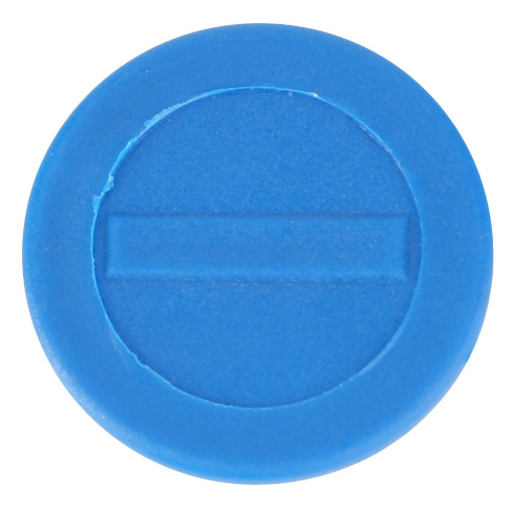Afbeeldingen van STOFDEKSELPLUG BLAUW (-)