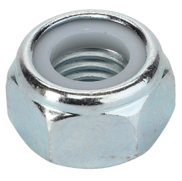 Afbeeldingen van MOER M14 DIN985-10 WITTE RING