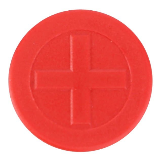 Afbeeldingen van STOFDEKSELPLUG ROOD (+)