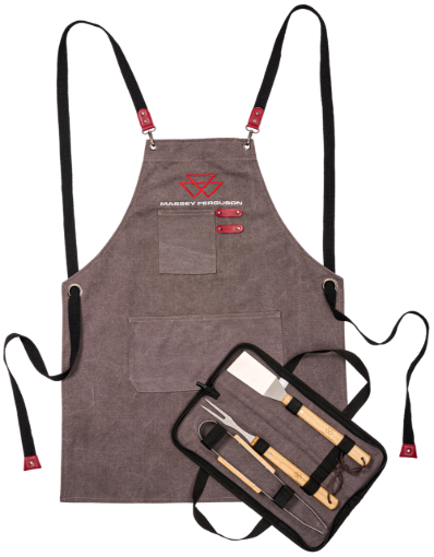 Afbeeldingen van MF BBQ-SET & SCHORT