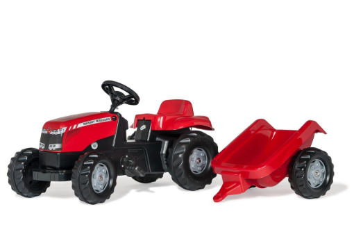 Afbeeldingen van MF TRAPTREKKER+AANHANGER