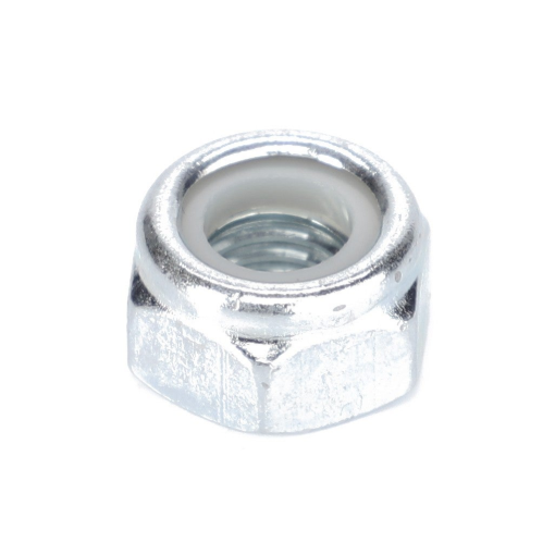 Afbeeldingen van MOER M10 DIN985-8 WITTE RING