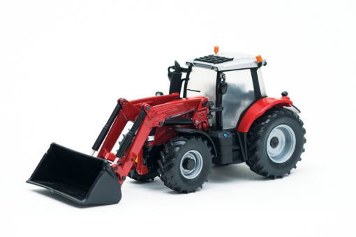 Afbeeldingen van MF MINIATUUR-MF6616 MET VOORLADER  1:32