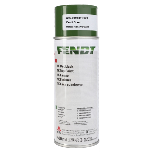 Afbeeldingen van SPUITBUS FENDT GROEN VERF 400ML [vlam<1]