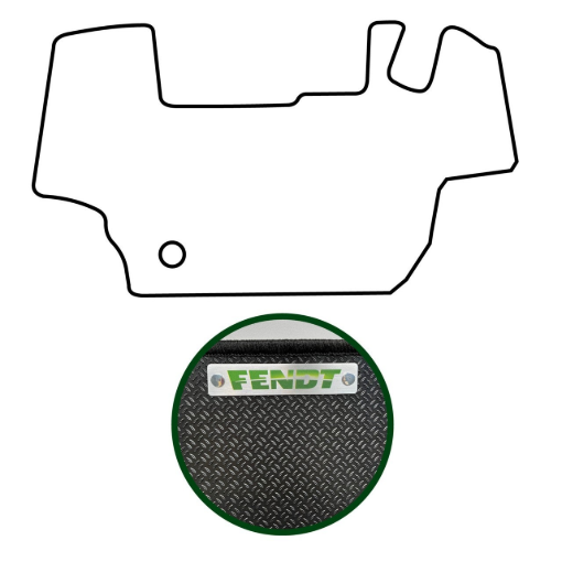 Afbeeldingen van VLOERMAT RUBBER 500/700SSCR/S4 300VARIO
